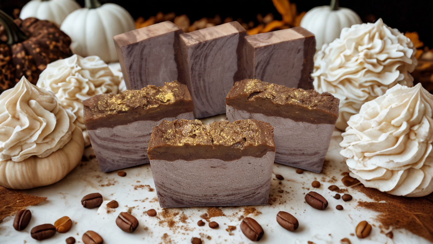 Toasted Pumpkin Latte Soap – Warm Coffee & Pumpkin Spice
