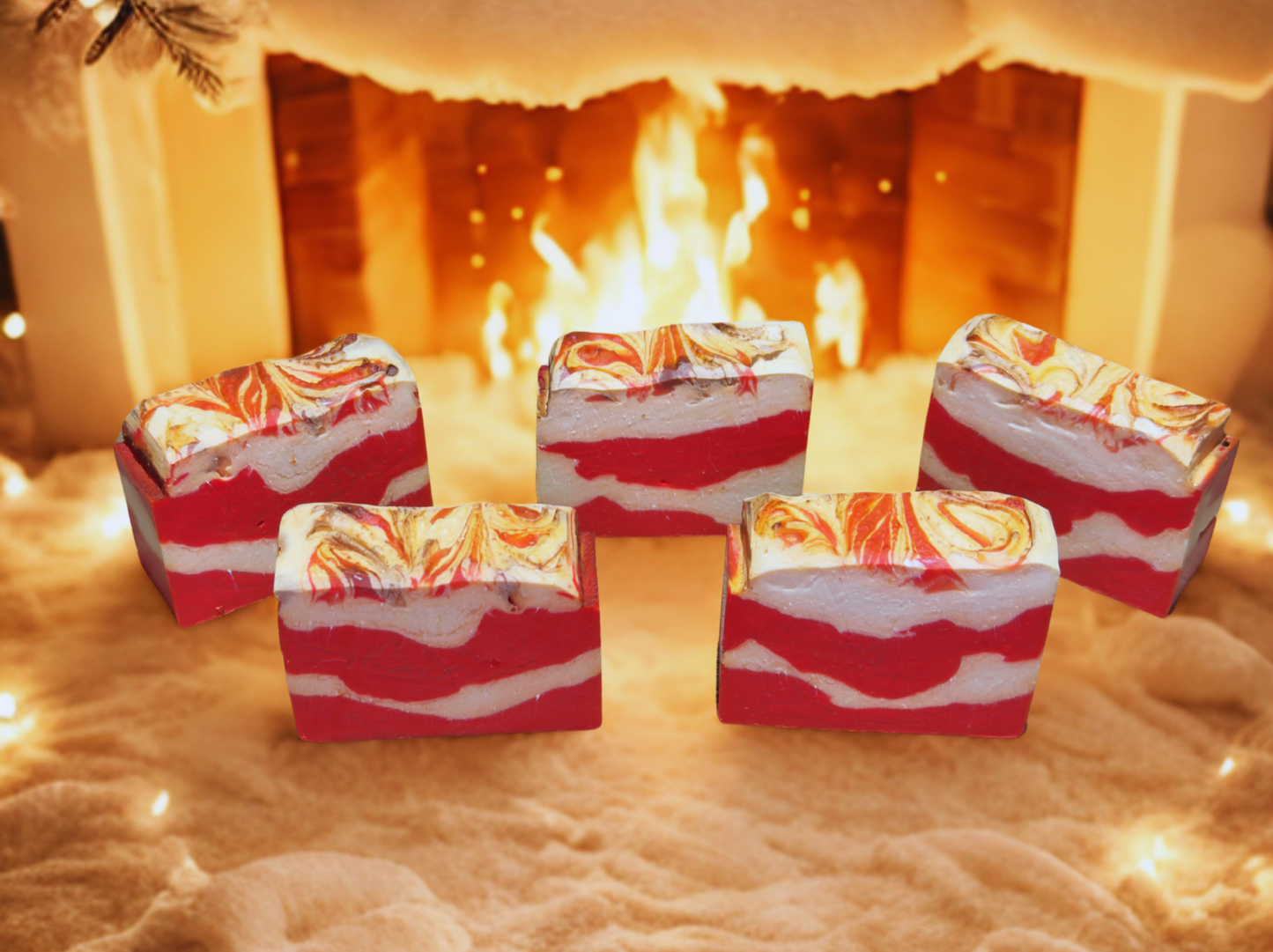 Toasted Peppermint Cream Soap – Cooling & Moisturizing Winter Bar