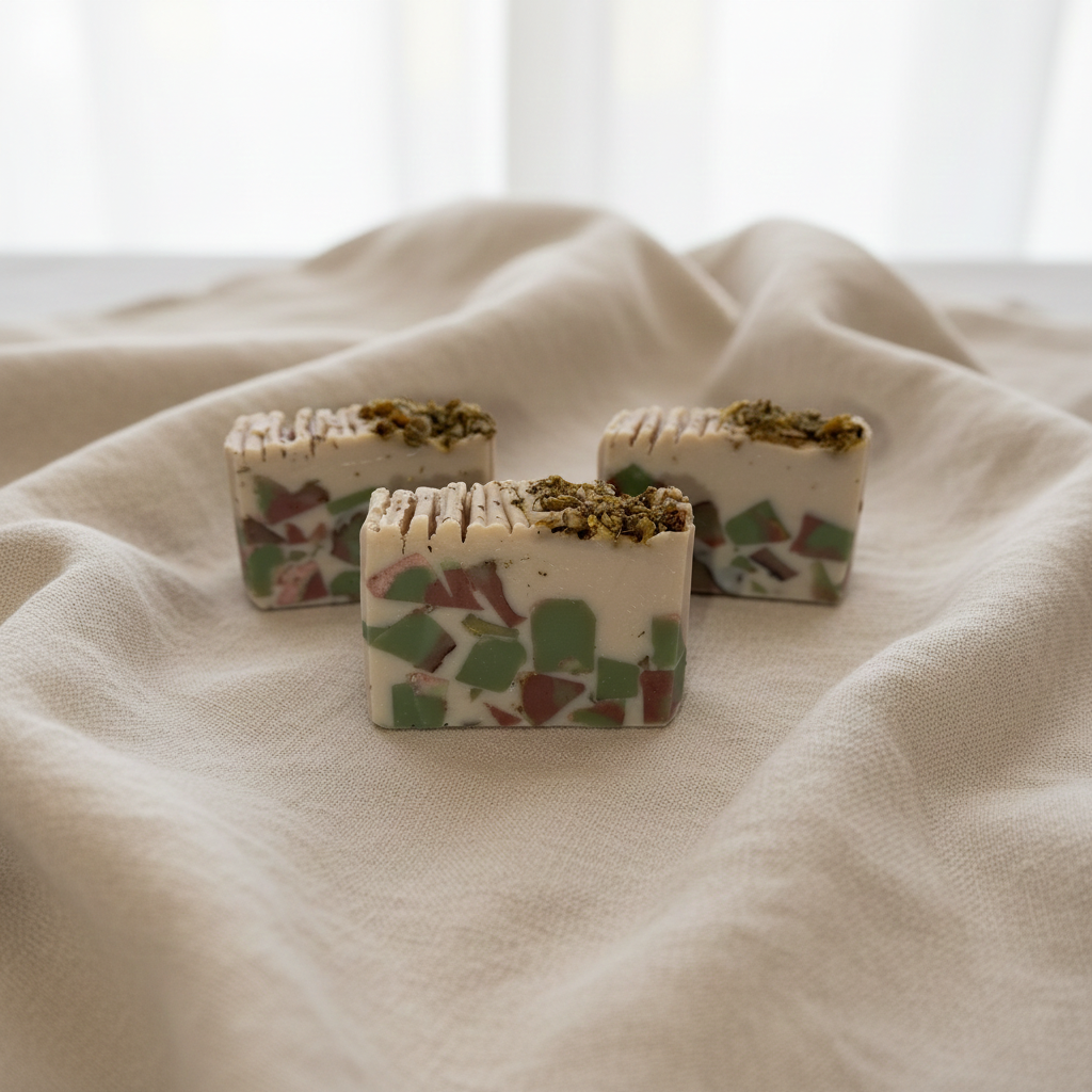 Palace of Venus Soap – Chamomile & Marshmallow Root Infused Luxury Bar