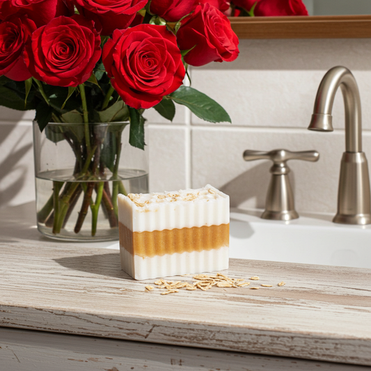 Golden Oat | Oatmilk & Honey Soap