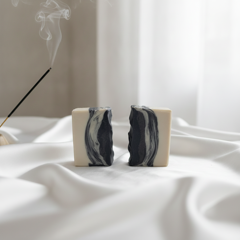 YinYang Soap – Rosemary, Sage, Lemongrass, Mugwort & Mint Infused | Handmade Cold Process Bar